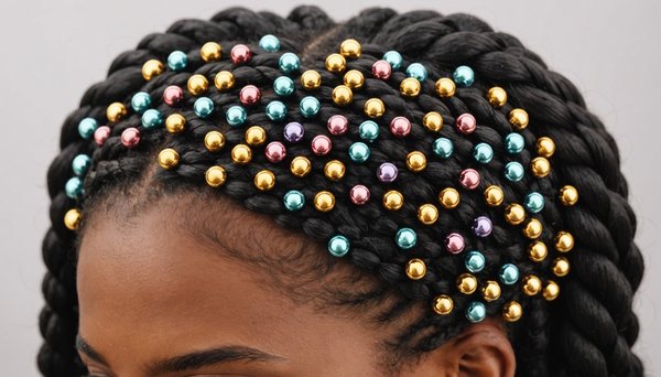 Stylish and secure: silicone hair beads for perfect braids
